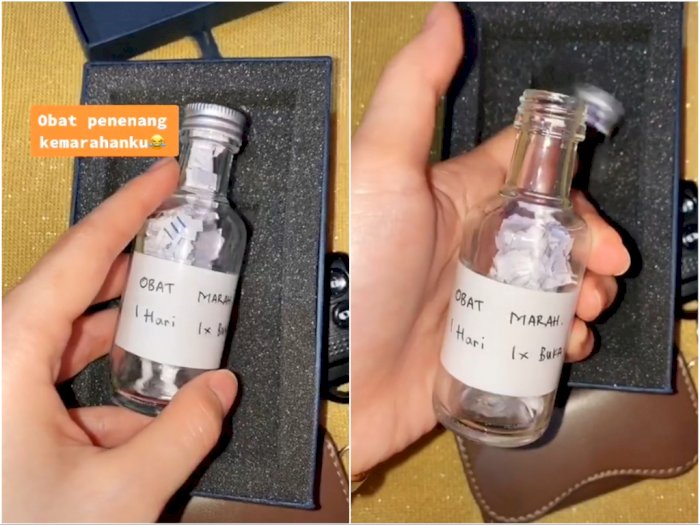 Lagi Marah Sama Pacarnya Wanita Ini Malah Dikirimin Botol Obat Marah Seberapa Ampuh Indozone Id