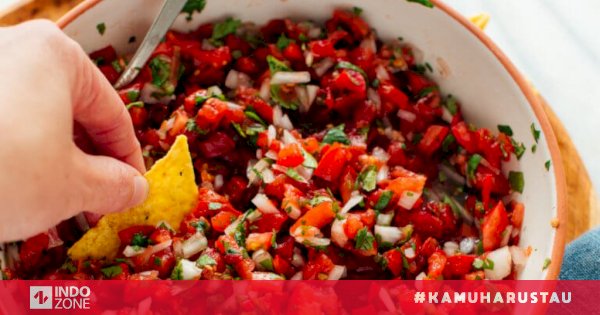 Resep Saus Tomat Meksiko Pico De Gallo Cocolan Lezat Tortilla Indozone Id