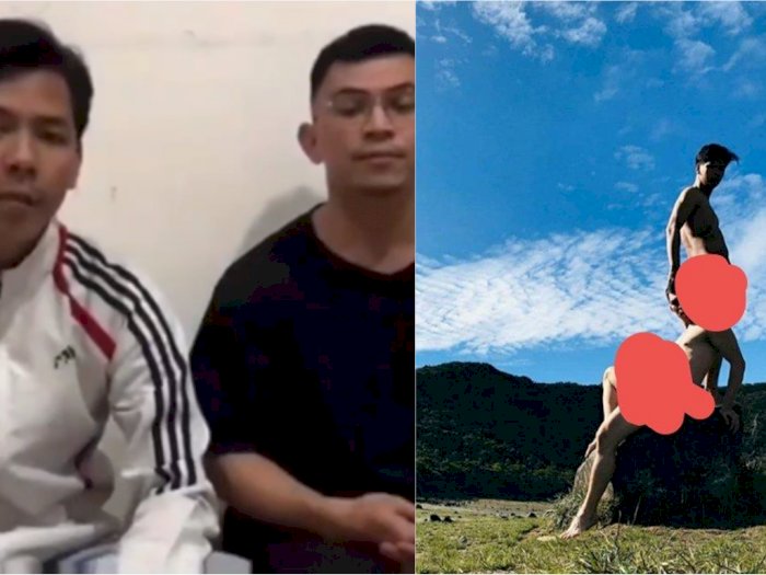 Dua Pria Yang Foto Bugil Minta Maaf