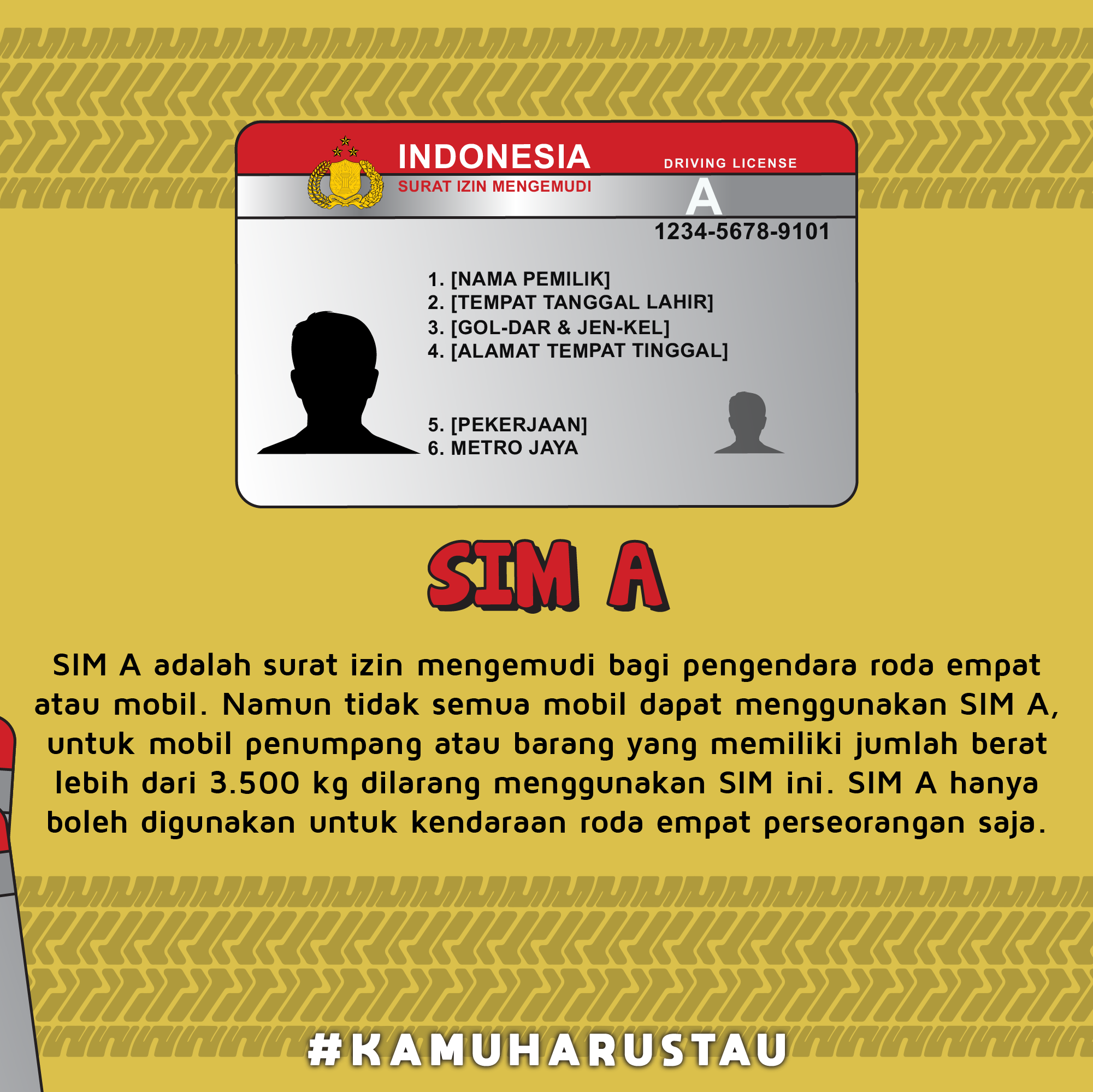 Persyaratan Untuk Mendapatkan Sim D
