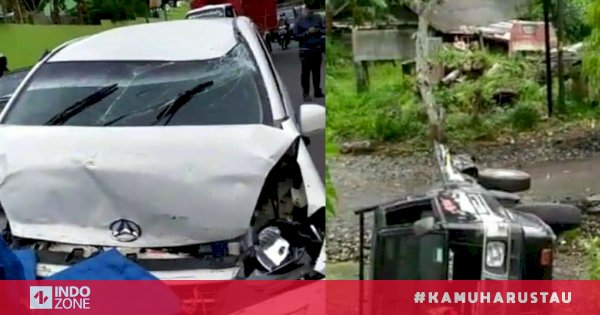 Ngeri Tabrakan Beruntun Di Gunungkidul Korban Tewas Terpental Hingga Belasan Meter Indozone Id
