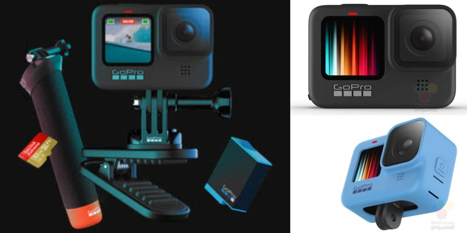 Tampilan GoPro Hero 9 Black terbaru (photo/GoPro via. Gizmochina) Tampilan GoPro Hero 9 Black terbaru