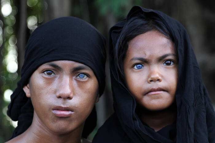 Syawal (kiri) dan Eni Wahyuni (kanan). ANTARA FOTO/Jojon Syawal (kiri) dan Eni Wahyuni (kanan)