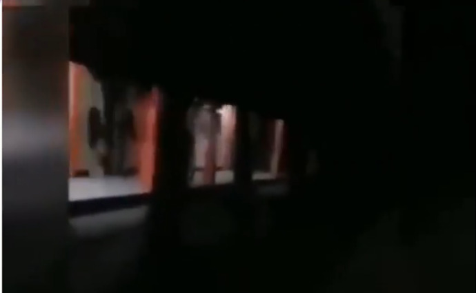 video viral, viral, penampakan, kuntilanak