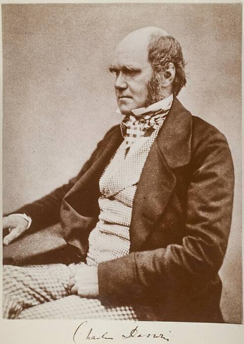 Charles Darwin saat berusia 45 pada 1854. (wikipedia.org) Charles Darwin saat berusia 45 pada 1854.