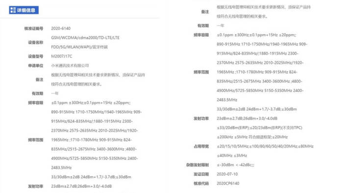 Bocoran informasi terkait smartphone terbaru Xiaomi (photo/Weibo via. Gizmochina) Bocoran informasi terkait smartphone terbaru Xiaomi