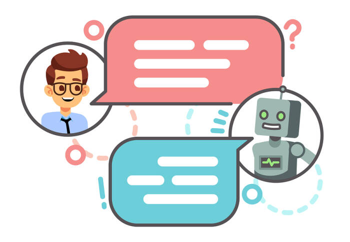 Ilustrasi Chatbots (itchronicles.com) jenis tren digital marketing terbaru 2020 melalui Chatbots