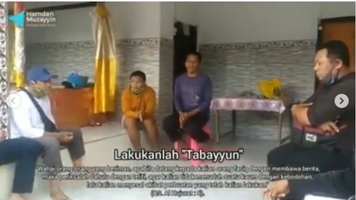 Warga muslim datangi rumah Kadek Adi (Instagram/@nenk_update) video viral, viral tiktok, pelecehan agama
