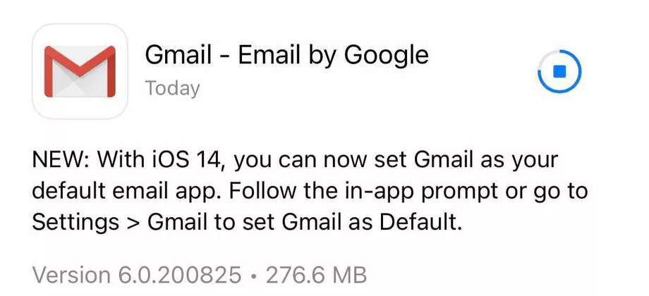 Update Gmail terbaru untuk pengguna iPhone dengan iOS 14 (photo/The Verge) Update Gmail terbaru untuk pengguna iPhone dengan iOS 14