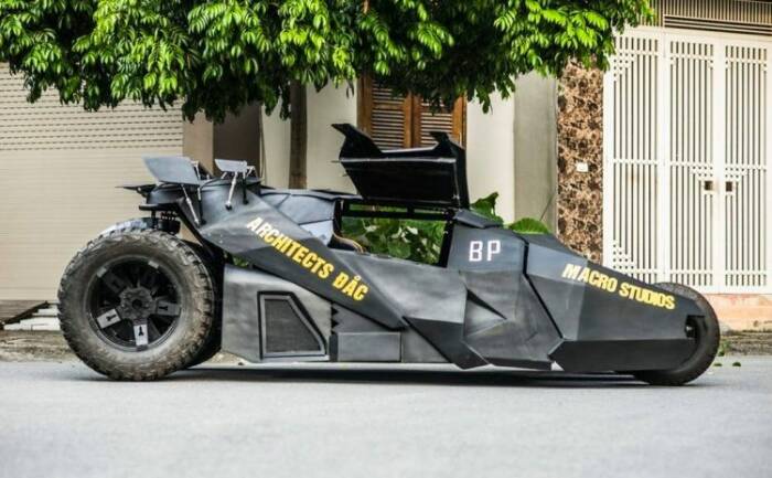 Mahasiswa Vietnam bikin Batmobile gahar (Oddity Central) Mahasiswa Vietnam bikin Batmobile gahar