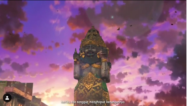 Cuplikan video Tabanan, Bali dengan nuansa layaknya seperti anime atau kartun Jepang. (photo/Instagram/@yogagr64) Cuplikan video Tabanan, Bali dengan nuansa layaknya seperti anime atau kartun Jepang. (photo/Instagram/@yogagr64)