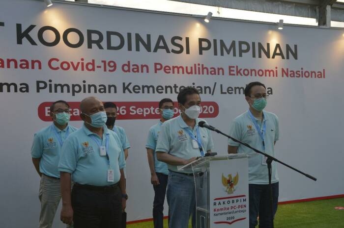 Rapat koordinasi pimpinan kementerian dan lembaga (Rakorpim) di Bintan. (Dokumentasi Biro Humas Kemendag) kemendag, ekspor sayur, singapura, pulau bintan,