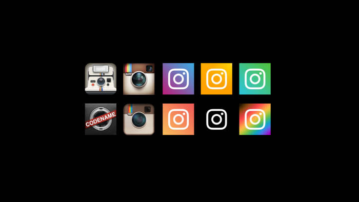 Logo Instagram yang dihadirkan di easter egg terbarunya (photo/Instagram) Logo Instagram yang dihadirkan di easter egg terbarunya