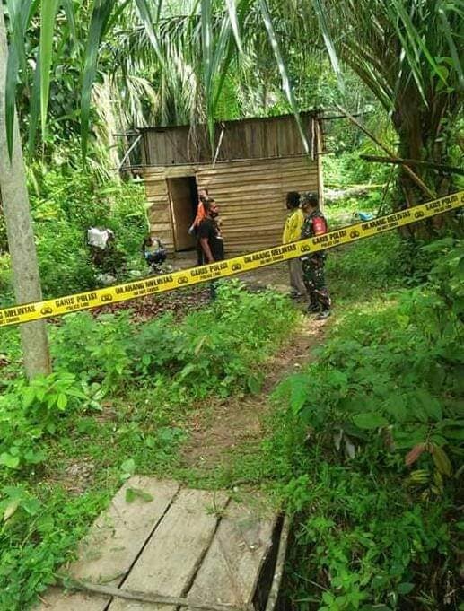 Rumah korban (Facebook/Yuni Rusmini) Rumah korban