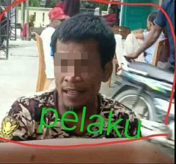 Terduga pelaku pemerkosaan dan pembunuhan (Facebook/Yuni Rusmini) Terduga pelaku pemerkosaan dan pembunuhan