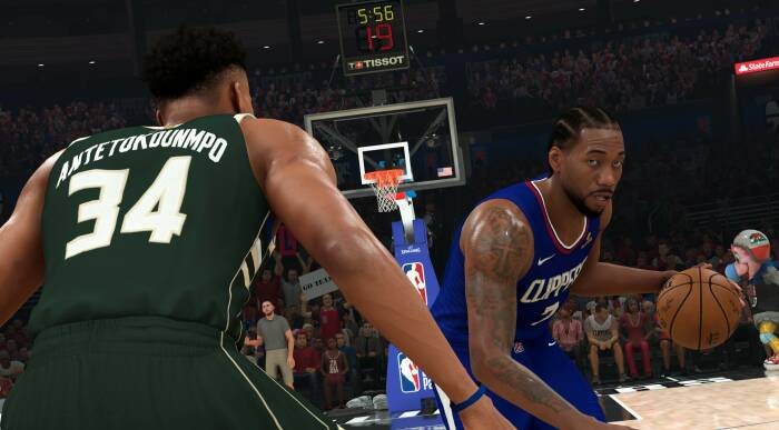 Tampilan gameplay NBA 2K21 buatan Visual Concepts dan 2K Games (photo/2K Games) Tampilan gameplay NBA 2K21 buatan Visual Concepts dan 2K Games