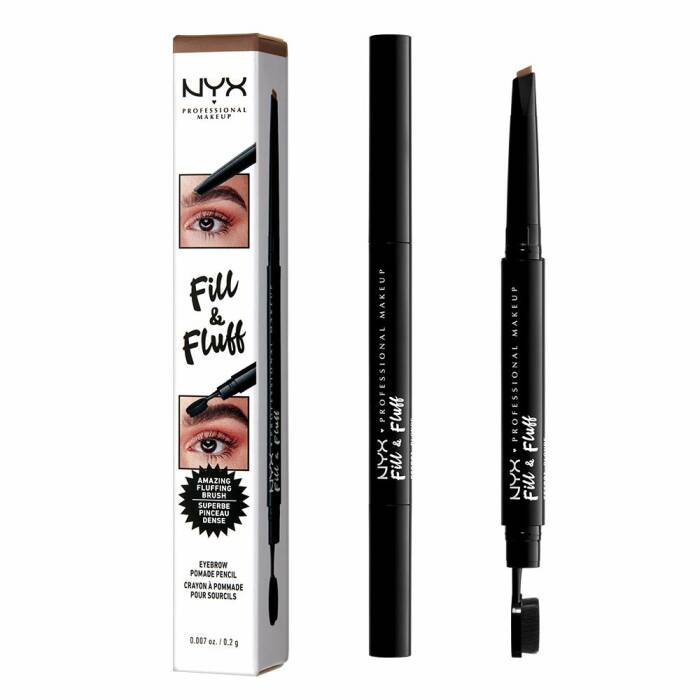 NYX Professional Makeup Fill & Fluff Eyebrow Pomade Pencil (amazon.com) NYX Professional Makeup Fill & Fluff Eyebrow Pomade Pencil