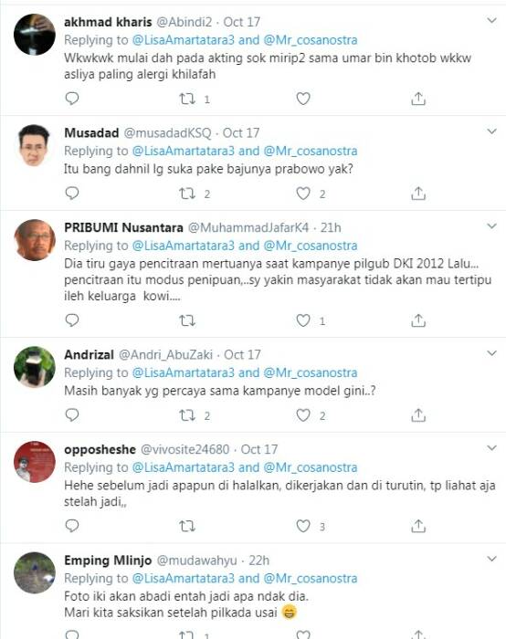 Tangkapan layar komentar netizen ist