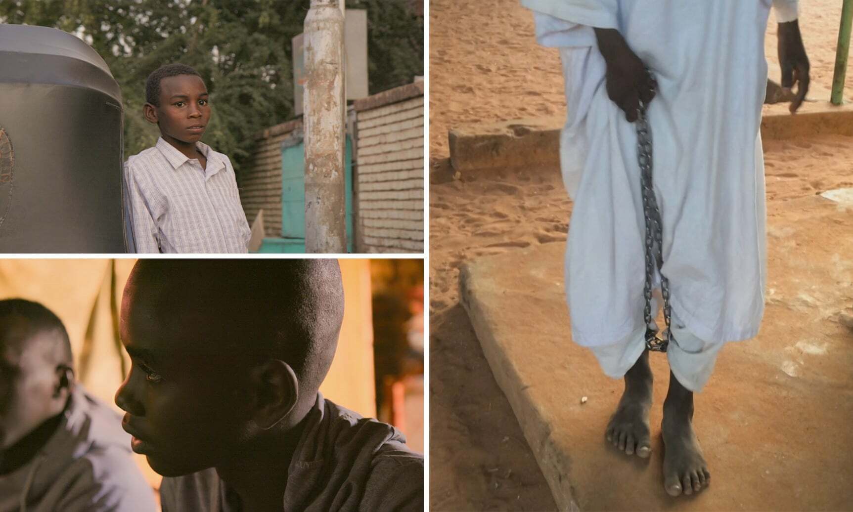 Anak-anak di Sudan disiksa di sekolah Sudan. (BBC News) Anak-anak di Sudan disiksa di sekolah Sudan. (BBC News)
