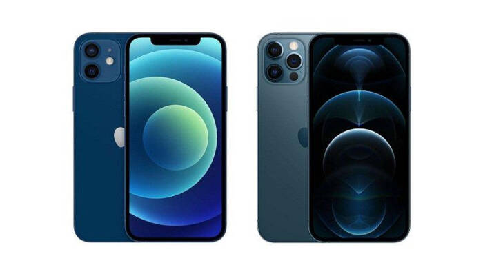 Tampilan smartphone iPhone 12 dan iPhone 12 Pro (photo/Dok. Apple) Tampilan smartphone iPhone 12 dan iPhone 12 Pro
