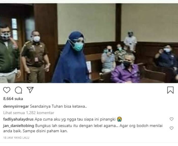 Sindiran Denny Siregar di Instagram Sindiran Denny Siregar di Instagram