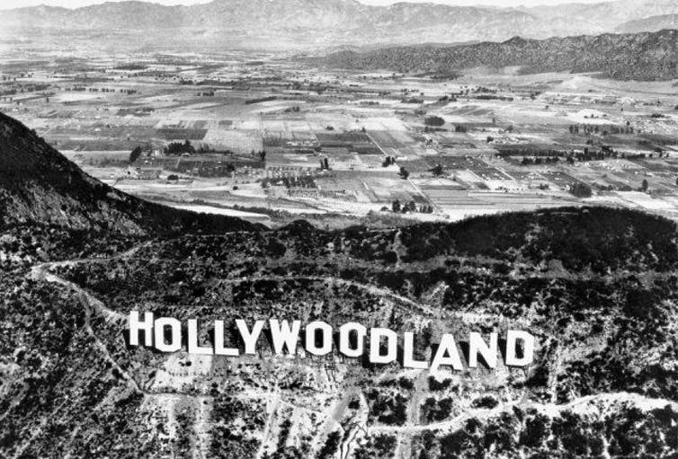 Tanda Hollywoodland. (Breve Storia del Cinema/theconversation) Tanda Hollywoodland.