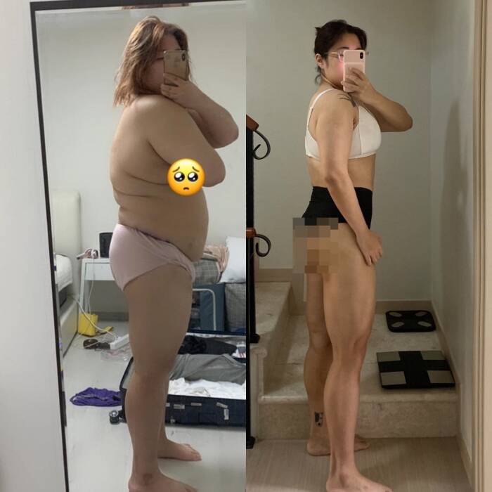 Transformasi YouTuber mukbang dari gemuk jadi langsing. (Facebook/Yang Soobin) transformasi youtuber mukbang yang berhasil turunkan berat badan 44 kg