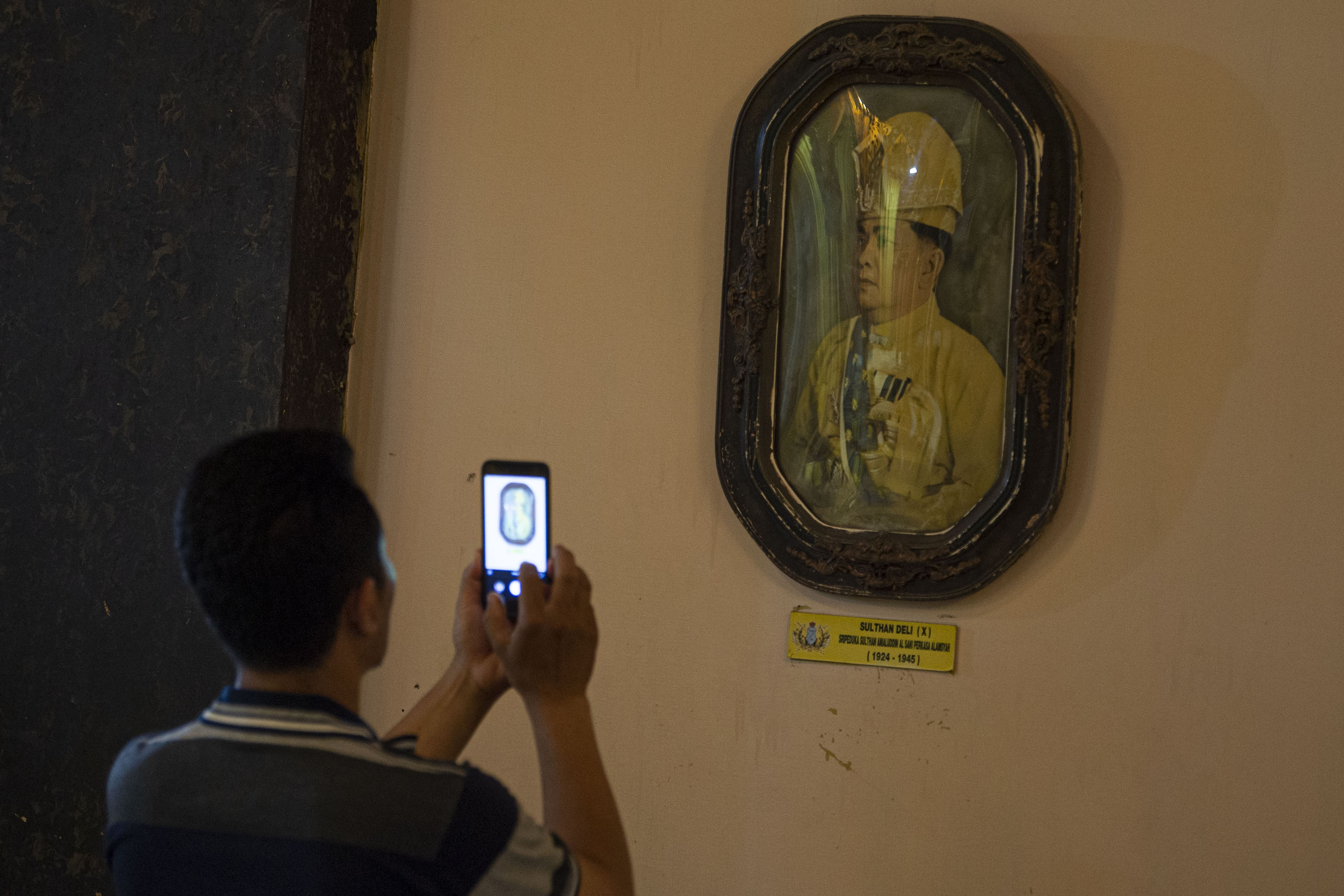 ANTARA FOTO/Aditya Pradana Putra istana maimun medan