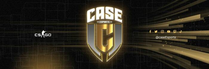 Logo tim Case Esports yang kini berfokus di game CS:GO (photo/Twitter/@CaseEsports) Logo tim Case Esports yang kini berfokus di game CS:GO