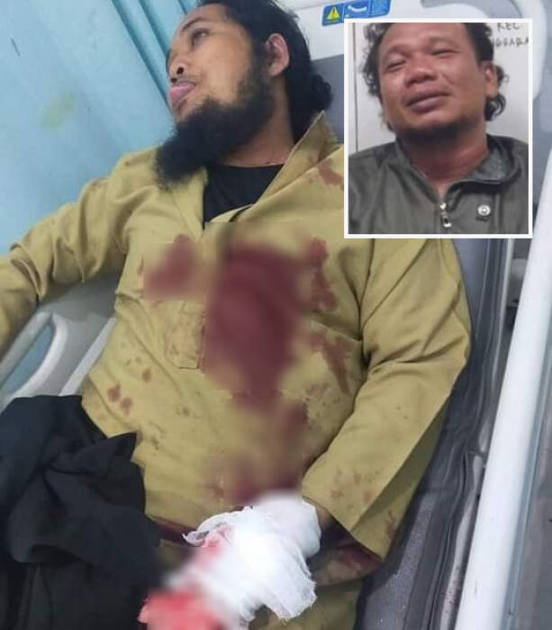 Ustaz Muhamad Zaid Maulana jadi korban penikaman. (Istimewa) Ustaz Muhamad Zaid Maulana jadi korban penikaman. (Istimewa)