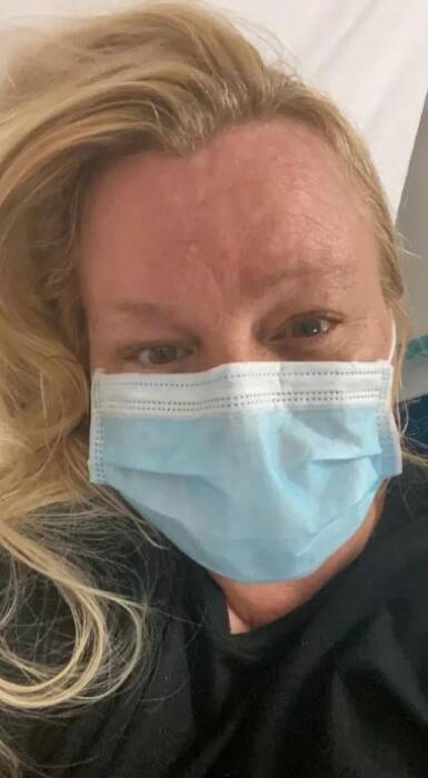 Sharleene. (Thesun) ibu terinfeksi covid-19 saat hamil lalu terkena kanker serviks