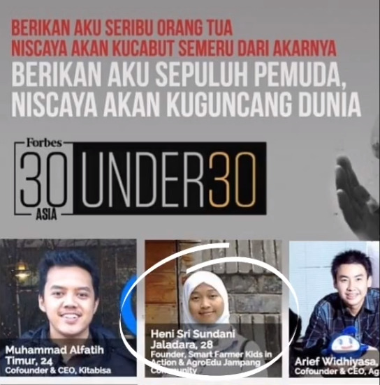 Heni masuk Majalah Forbes viral, wanita hebat, majalah forbes