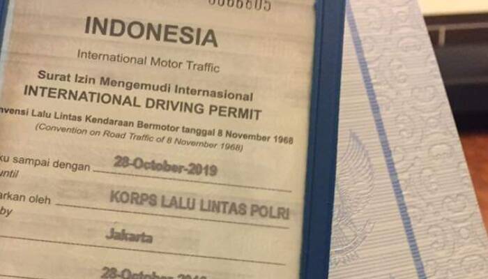 Ilustrasi SIM Internasional. (transindonesia.co) 5 Jenis SIM yang Berlaku di Indonesia