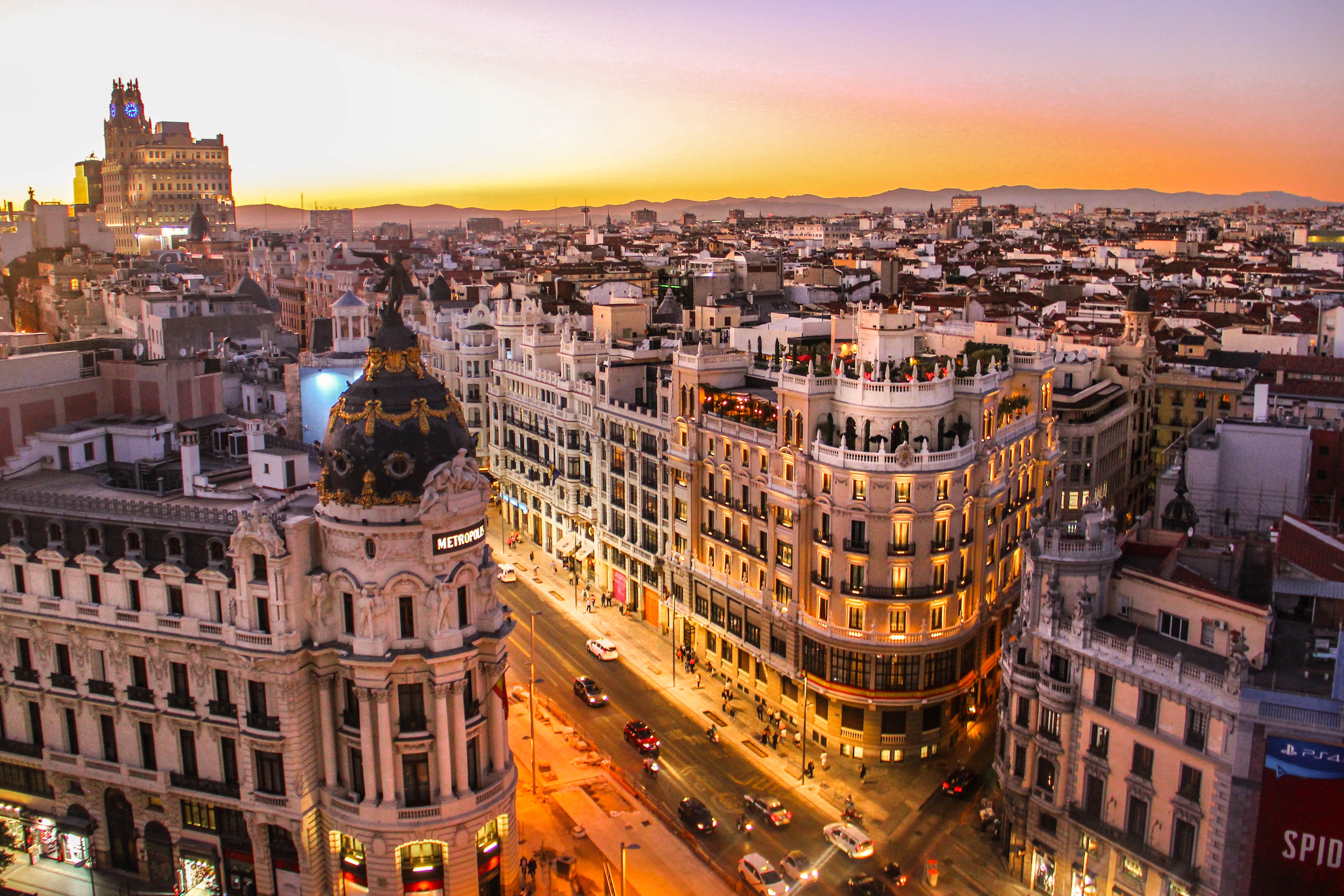 Ilustrasi kota Madrid. (Unsplash/@florianwehde) daftar kota-kota terbaik di dunia