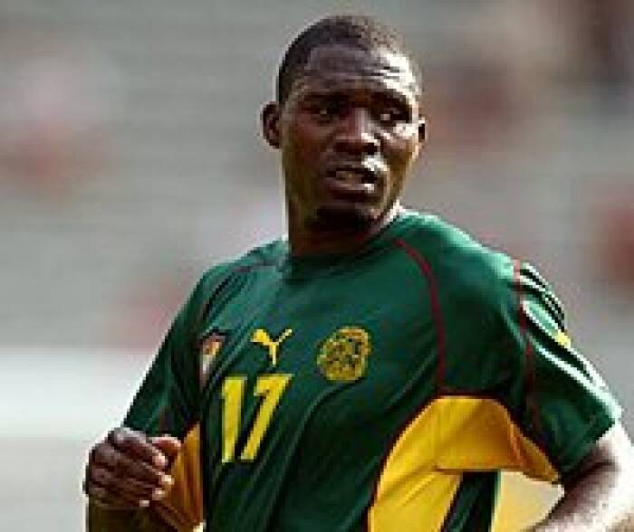 Marc Vivian Foe semasa membela timnas Kamerun. Ist