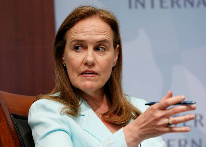 Michele Flournoy. (REUTERS/Yuri Gripas). Michele Flournoy.