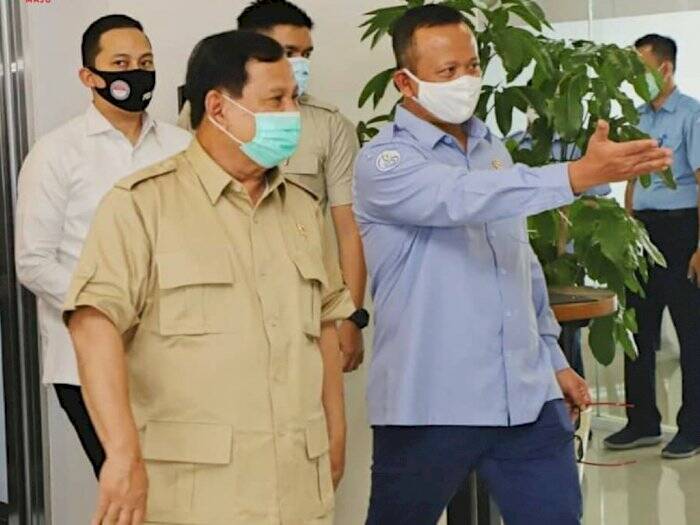 Edhy Prabowo saat bersama Menhan Prabowo Subianto. (Instagram/Edhy Prabowo) edhy prabowo ditangkap kpk, edhy prabowo, prabowo subianto,