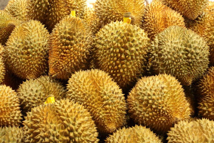 Buah durian. (Flickr/Sunny Luan) Buah durian