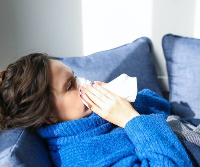 Ilustrasi terkena flu. (Pexels/Polina Tankilevitch) 5 Penyakit yang Mengintai di Musim Hujan, Hati-hati Tertular!