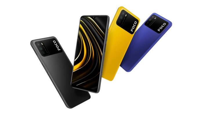 Tampilan smartphone Xiaomi POCO M3 terbaru (photo/Xiaomi/POCO) Tampilan smartphone Xiaomi POCO M3 terbaru