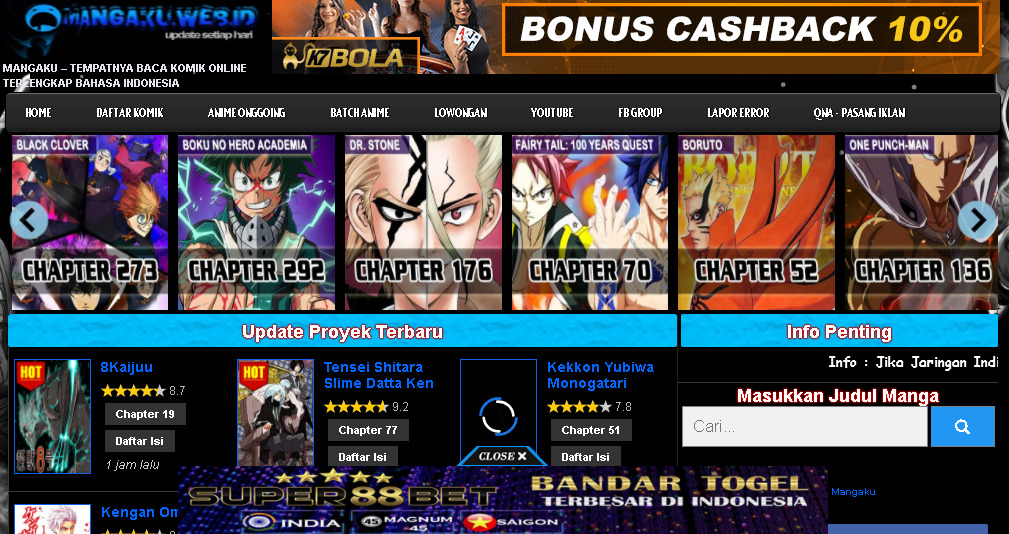 Photo/Screenshot/Mangaku.in Situs Nonton Streaming Anime