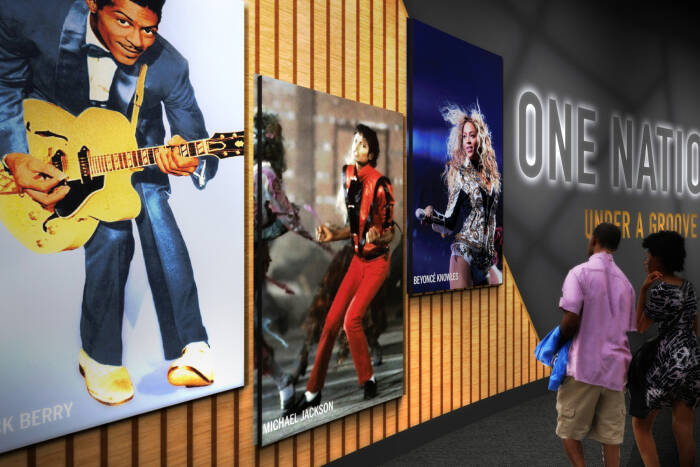 Museum Nasional Musik Afrika Amerika di Nashville. (Travel and Leisure/COURTESY OF NMAAM) Museum Nasional Musik Afrika Amerika