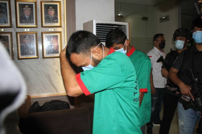 Polres Jakbar sita 173 Kg Ganja asal Mandailing Natal. (Polres Metro Jakarta Barat) Polres Jakbar sita 173 Kg Ganja asal Mandailing Natal