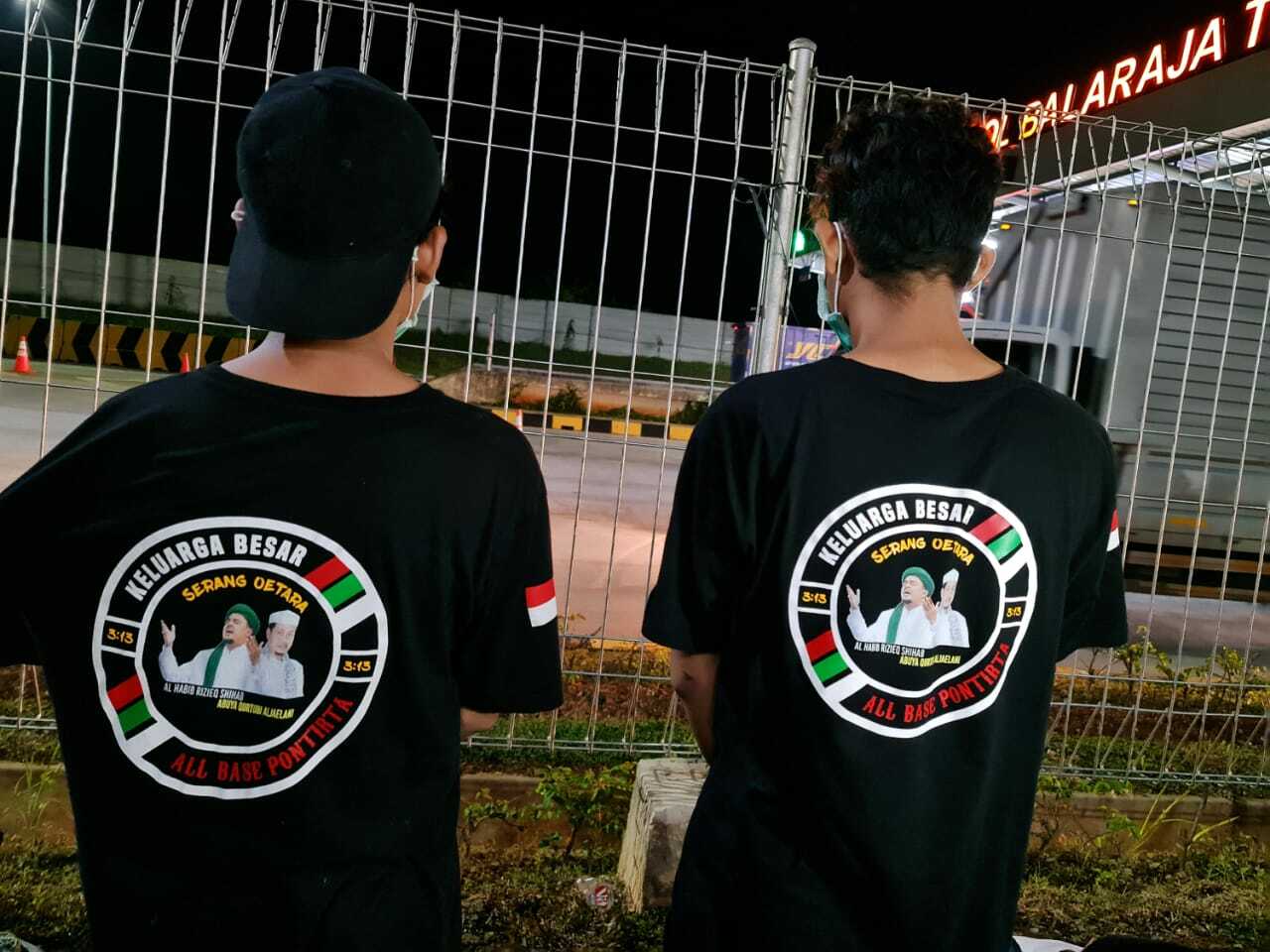 Anak-anak yang diamankan petugas polisi. (Foto; Polresta Tangerang) Demo, Habib Rizieq Shihab, Tangerang