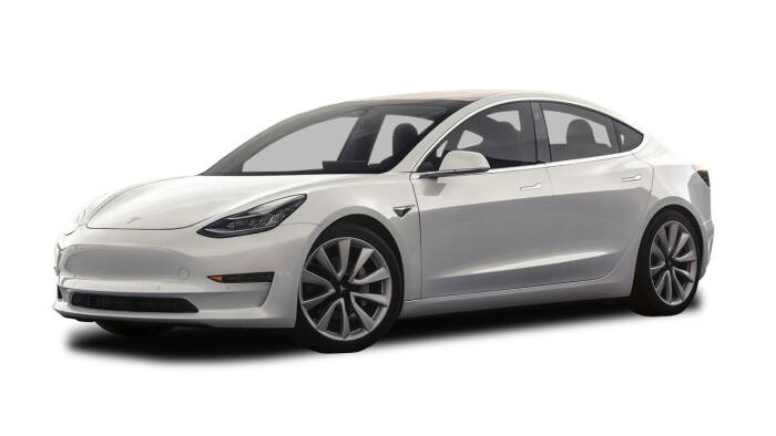 Tampilan mobil listrik Tesla Model 3 (photo/Tesla) Tampilan mobil listrik Tesla Model 3