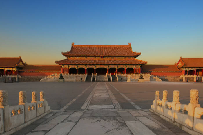 Bagian dalam istana Kota Terlarang. (Flickr/Romain CHASSAGNE) Bagian dalam istana Kota Terlarang Beijing Cina