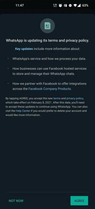 Notifikasi yang bakal didapatkan seluruh pengguna WhatsApp (photo/GSMArena) Notifikasi yang bakal didapatkan seluruh pengguna WhatsApp