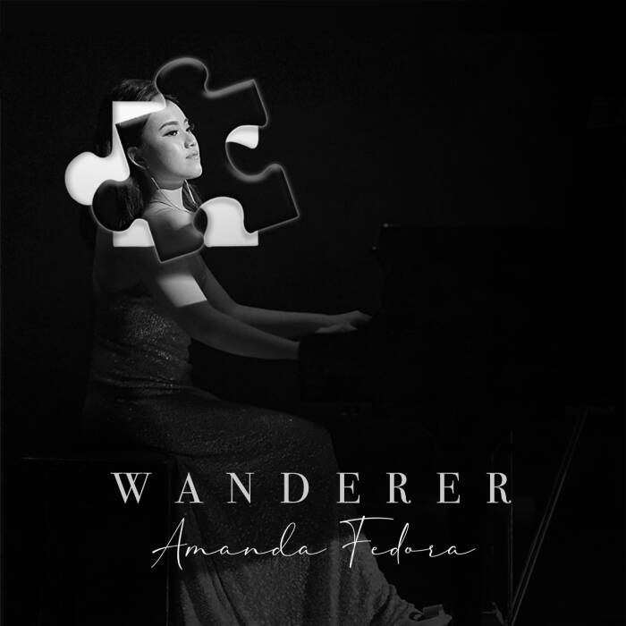 Art single Wanderer dari Amanda Fedora. (Dok. Amanda Fedora). Art single Wanderer dari Amanda Fedora.