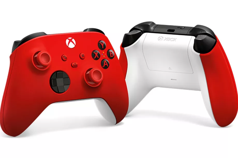 Tampilan controller Xbox Series X/S dengan varian warna Pulse Red (photo/Microsoft/Xbox) Tampilan controller Xbox Series X/S dengan varian warna Pulse Red