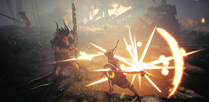 Tampilan game Diwar: The Legend of Dragon Slayer (photo/Devata Game) Tampilan game Diwar: The Legend of Dragon Slayer